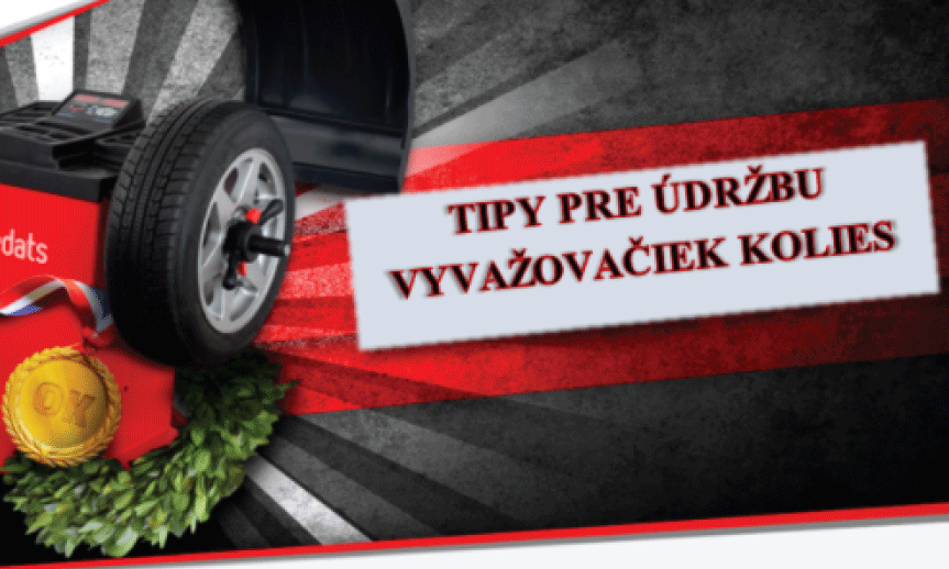 Údržba vyvažovaček kol