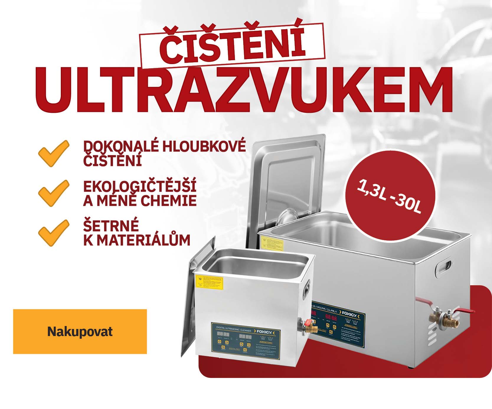 Ultrazvuková čistička