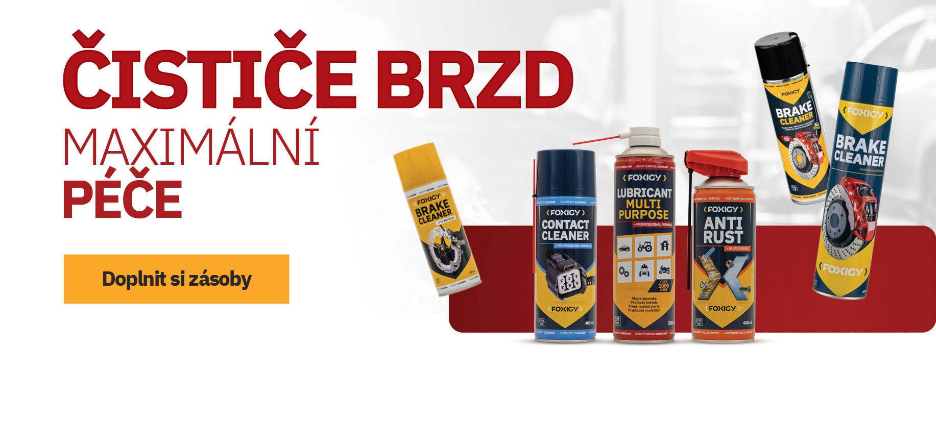 Čističe brzd FOXIGY