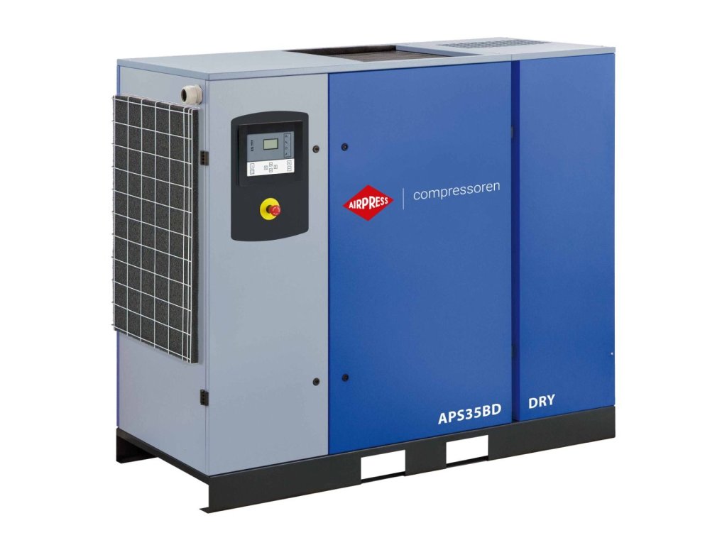 Šroubový kompresor APS 35BD Dry 10 bar 35 HP/26 kW 3935 l/min 36435-BDX