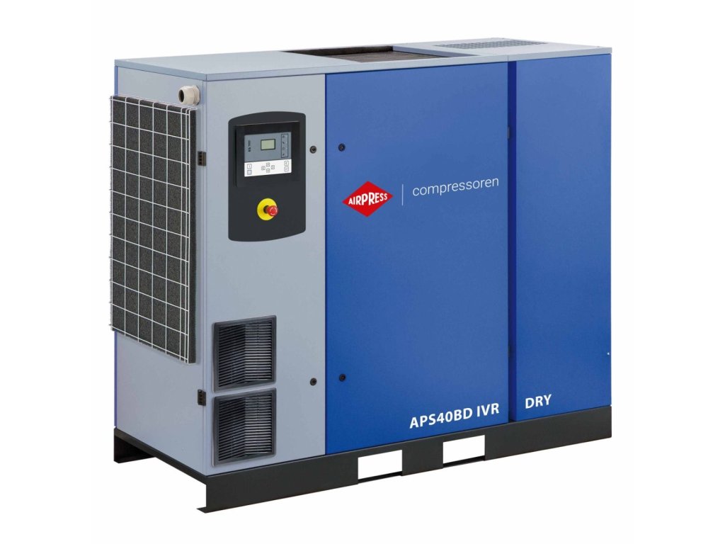 Šroubový kompresor APS 40BD IVR Dry 13 bar 40 HP/30 kW 1000-5800 l/min 36440-BDX-IVR