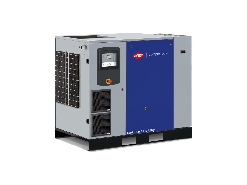 Šroubový kompresor EcoPower 30D IVR Dry 13 bar 30 HP/22 kW 822 - 3924 l/min 36678529-IVR