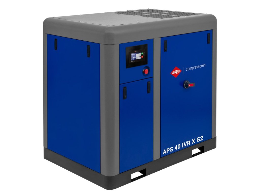 Šroubový kompresor APS 40 IVR X G2 10 barů 40 KM/30 kW 1520-4950 l/min 369440-IVR-G2