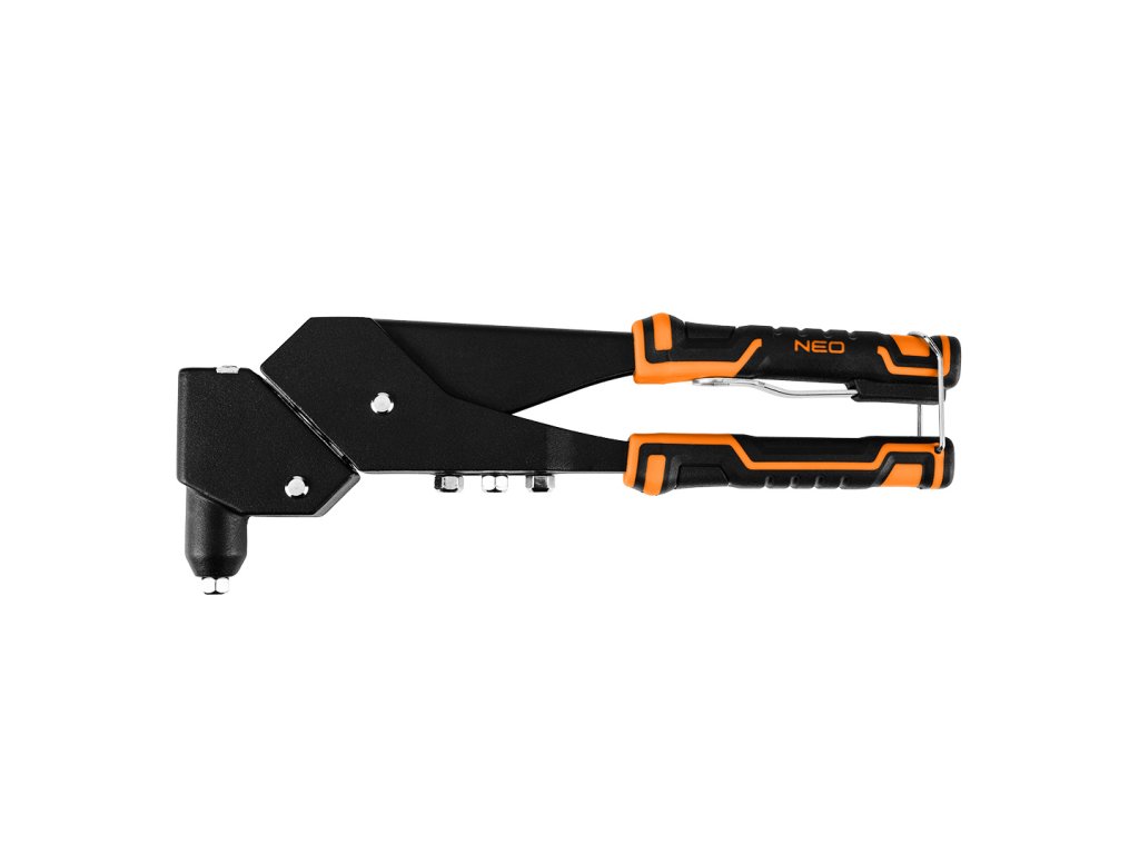 Nýtovačka na ocelové a hliníkové nýty 2,4/3,2/4,0/4,8 mm, vícepolohová 18-102-1