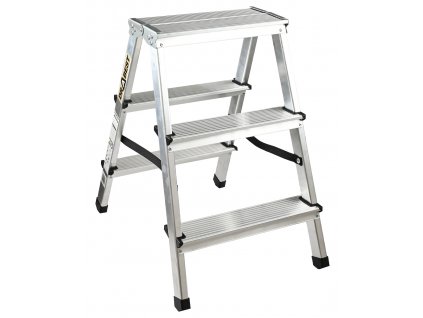 P SK 99609 Schodíky obojstranné hliníkové big do 125kg naše fotky (3)