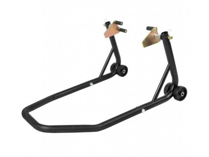 Stojan na motocykl pod přední kolo černý 300kg