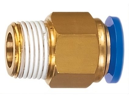 Pneumatická nástrčná spojka AUTO koncovka 14″ 8mm