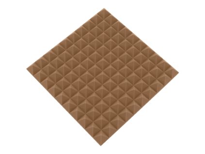 Akustický panel pyramída hnedá (1)
