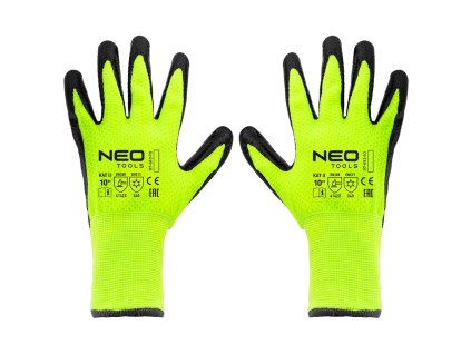 Izolované pracovní rukavice, nylon s latexovým povlakem, 4142X, velikost 10 97-613-10