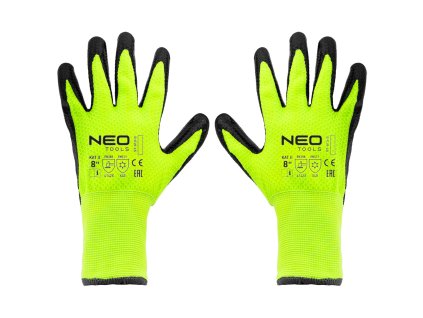 Izolované pracovní rukavice, nylon s latexovým povlakem, 4142X, velikost 8 97-613-8