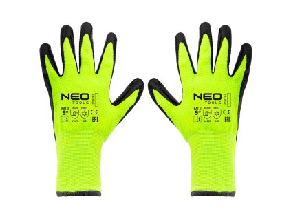 Izolované pracovní rukavice, nylon s latexovým povlakem, 4142X, velikost 9 97-613-9