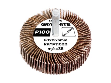 Lamelový kotouč 60 x 15 x 6 mm, P100 58T390