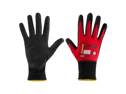 Pracovní rukavice Ultraflex, nylon-spandex, polymetylnitrilový (pěnový) povlak, 4131X, velikost 10 97-622-10