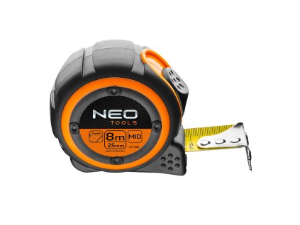 Meter zvinovací oceľový 8 m x 25 mm, magnet 67-188