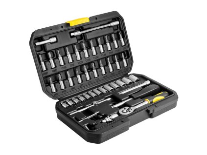 Nástrčné kľúče 1/4" súprava 46 ks 38D640