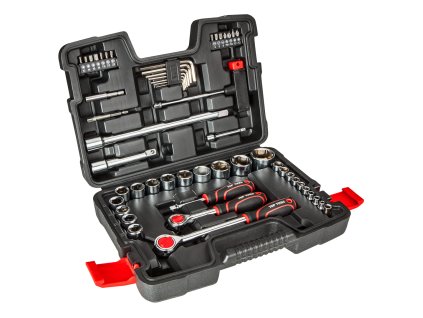 Súprava nástavcových kľúčov 1/4", 1/2" 53 ks 38D530
