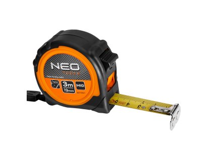 Valcovaný oceľový meter 3 m x 19 mm, magnet 67-113-1