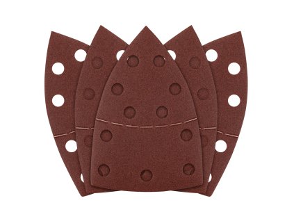 Brusný papír se suchým zipem, železo 102 x 152 mm, P150, 5 ks, s 11 otvory 58T305
