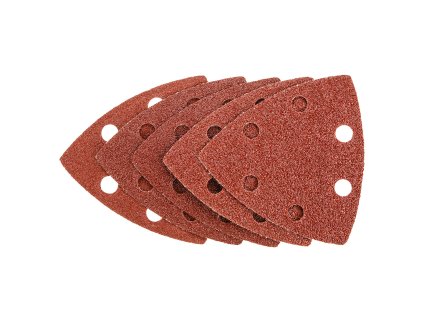 Brusné papíry na suchý zip pro 83x83x83mm, 5ks, (K60x2, K80x2, K100x1) 56H014