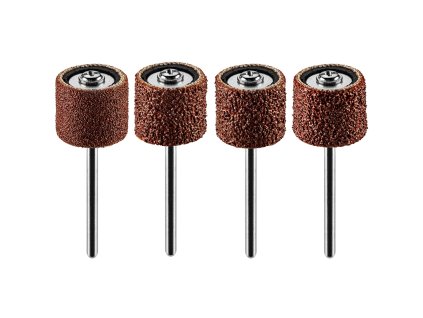 Brusný pás 12,7 mm, K60, K80, K120, K240, sada 100 ks, + stopka 3,2 mm, 2 ks 55H077