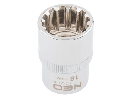 Gola hlavice 1/2", 18 mm 08-590