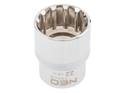 Gola hlavice 1/2", 22 mm 08-594