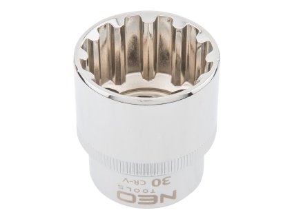Gola hlavice 1/2", 30 mm 08-598
