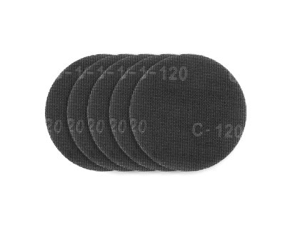 Mřížka na broušení sádry se suchým zipem 180 mm, K120, 5ks pro brusku 59G263 54H027