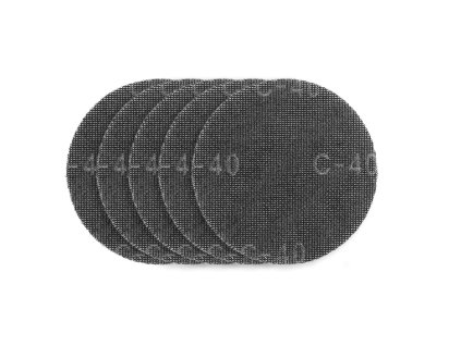 Mřížka na broušení sádry se suchým zipem 180 mm, K40, 5ks pro brusku 59G263 54H025