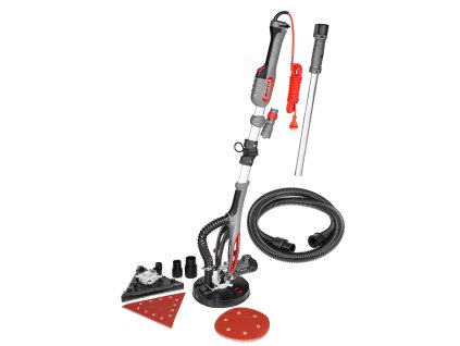 Bruska na omítky 710W, 215 mm, kulatá a trojúhelníková patka, baterka 59G264