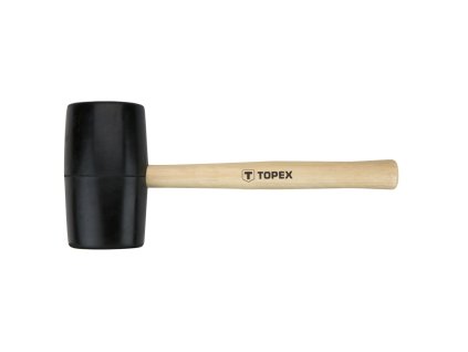 Kladivo gumové 72 mm, 900 g, dřevěná rukojeť 02A347