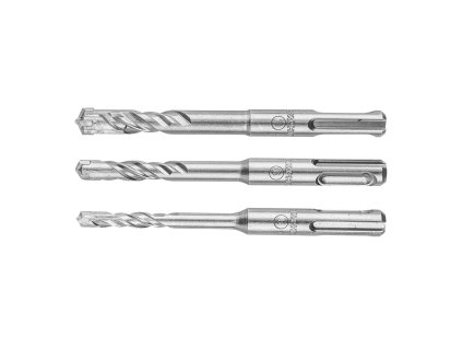 Sada vrtáků do betonu SDS Plus, quatro, sada 3 ks - 6, 8, 10 x 110 mm 57H570