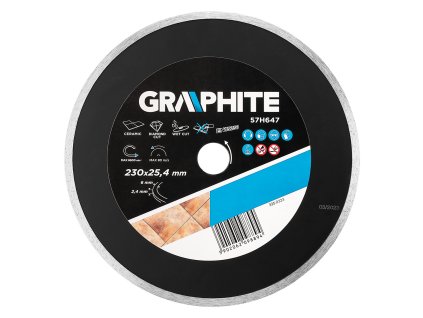 Diamantový kotouč 230 x 25,4 mm, pevný pro 59G891 57H647