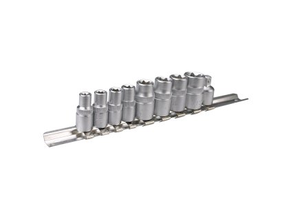 Nástavce Torx sada 1/4" 3/8", 9 ks 39D375