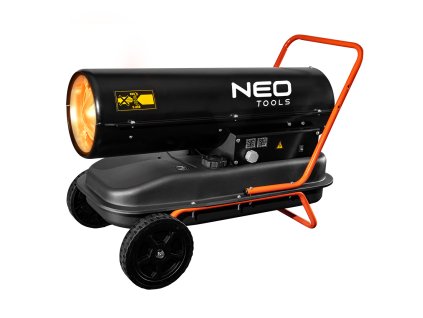 Olejový ohřívač 30kW, nádrž 38l, kola 90-081