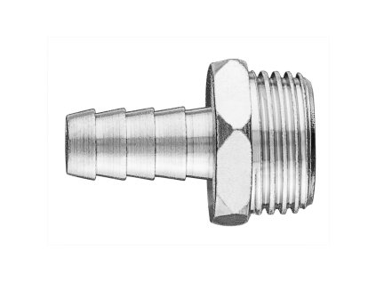 Spoj na hadici se závitem 10 mm s M 1/2" 12-617