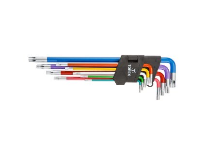 Klíče Torx sada 9 ks barevné 35D969