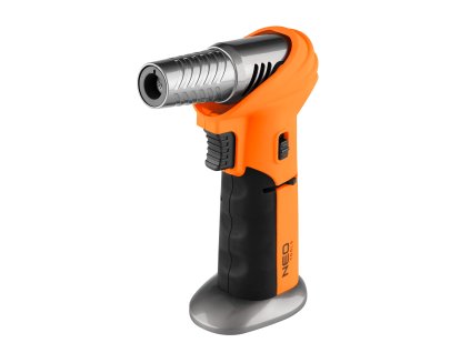 Plynový mikrohořák s piezoelektrickým zapalováním, 360st, regulace plamene, kapacita 10g 19-908