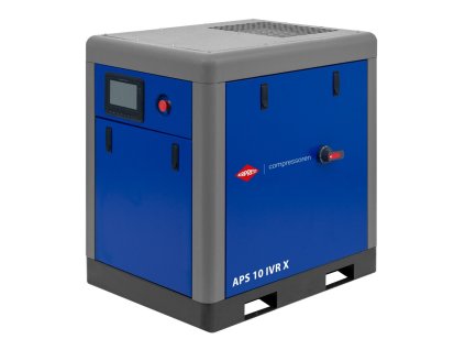 Šroubový kompresor APS 10 IVR X 10 barů 10 KM/7,5 kW 270-1020 l/min 369410-IVR