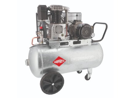 Dvoupístový kompresor G 625-90 Pro 10 bar 4 KM/3 kW 400V 415 l/min 90 l pozinkovaný 369669