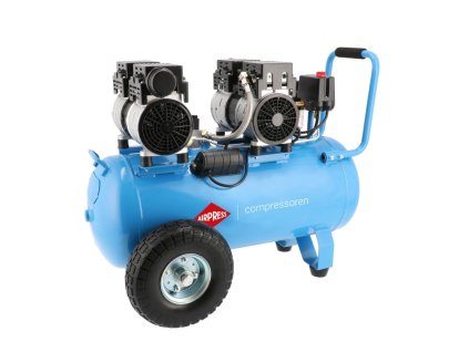 Tichý bezolejový kompresor LMO 50-270 8 barů 2 KM/1,5 kW 185 l/min 50 l 36504