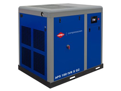 Šroubový kompresor APS 100 IVR X G2 10 barů 100 KM/75kW 3890-12780 l/min 3694100-IVR-G2