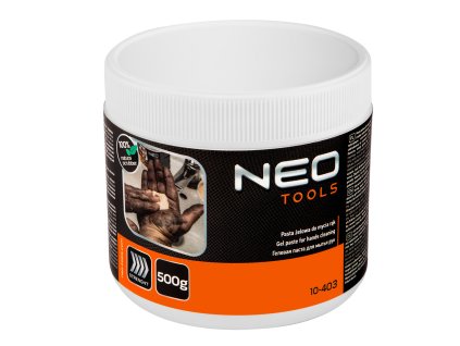 Gel, speciální pasta na mytí rukou, na odstranění těžkých a velmi těžkých nečistot - 500g nádoba 10-403