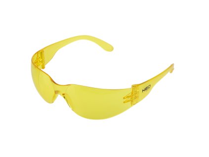 Ochranné brýle, žluté čočky, stupeň odolnosti F 97-503