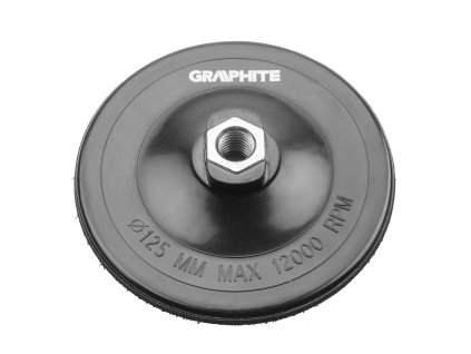 Pružný kotouč na suchý zip 125 mm x M14 55H825