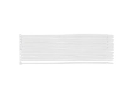 Kabelové pásky EXTREME 3,6×200 mm, bílé, 100 ks. 01-654