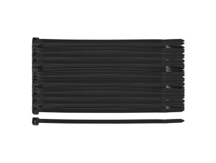 Kabelové pásky EXTREME 4,8×150 mm, černé, 100 ks.