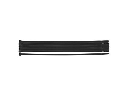 Kabelové pásky EXTREME 4,8×200 mm, černé, 20 ks.