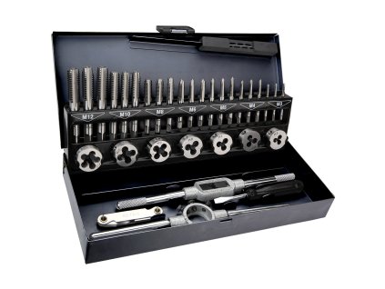 Sada závitníků, M3 - M12, 32 ks 14A426