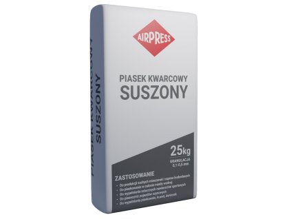 Křemičitý písek na pískování (sušený) 25 kg zrnitost 0,1 - 0,5 mm 45361